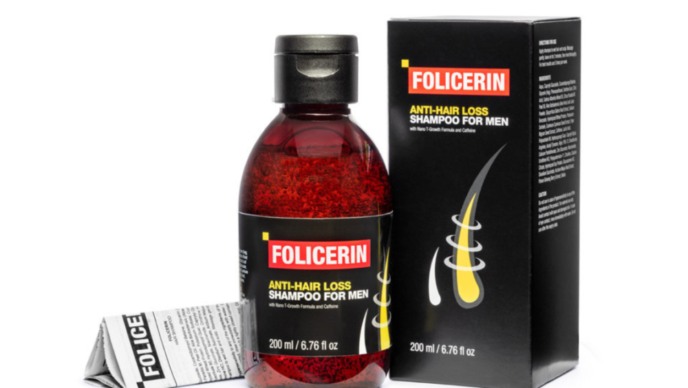 Folicerin anti-hair loss shampoo